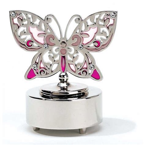 Gucci Garden Pink Butterfly Music Box Very Rare No bag Used